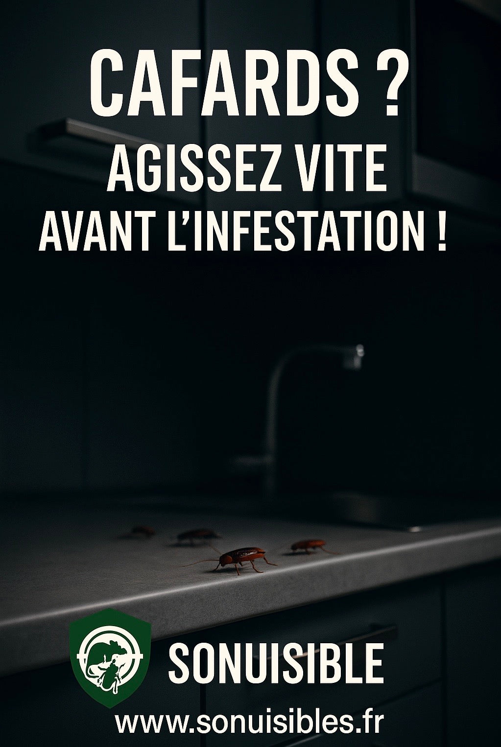 Désinsectisation tous types de nuisibles : Blattes, Punaises de lits …